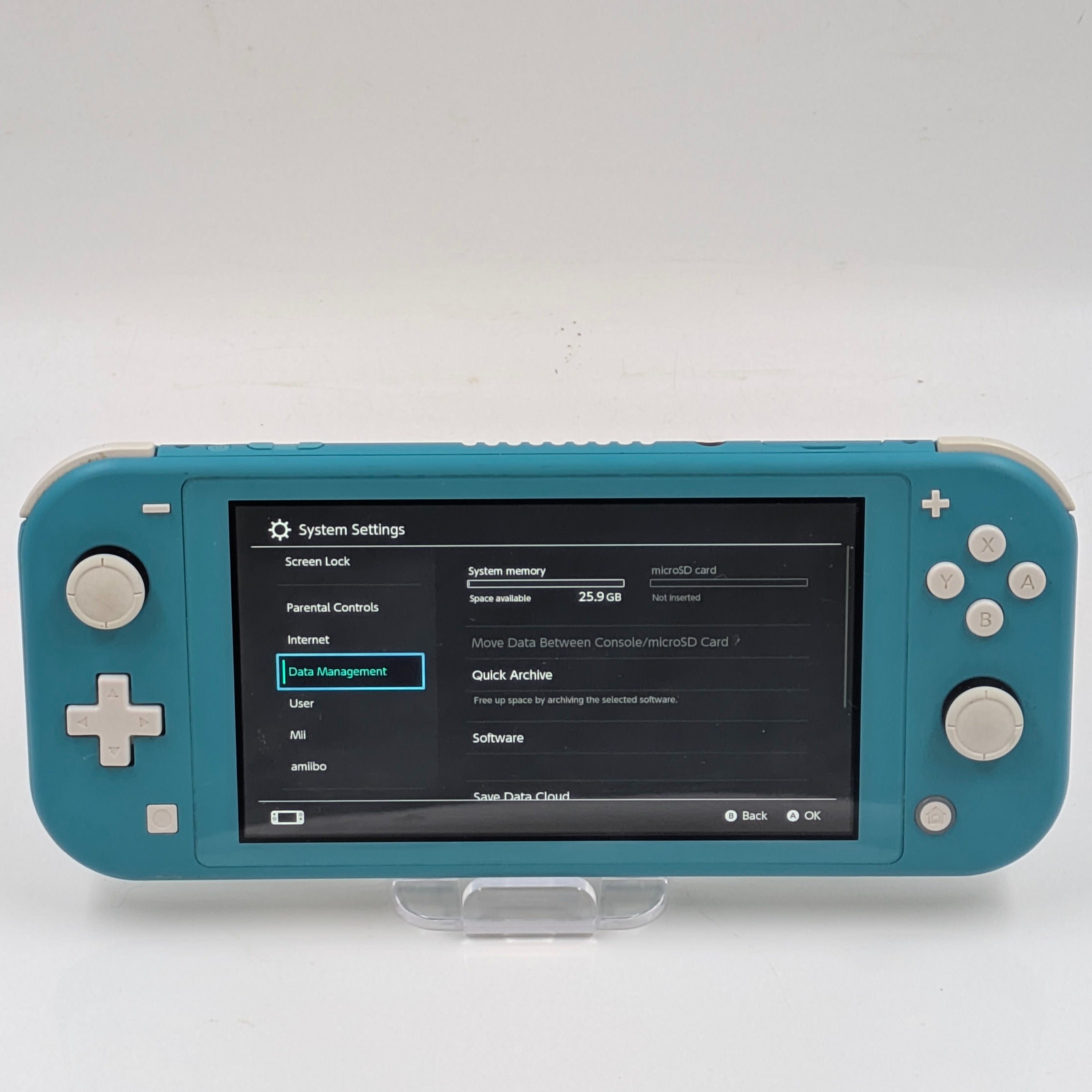 ＄【通電OK】Nintendo Switch Lite HDH-001 Pre-owned NINTENDO SWITCH LITE HDH-001 - NO CHARGER TURQUOISE BLUE
